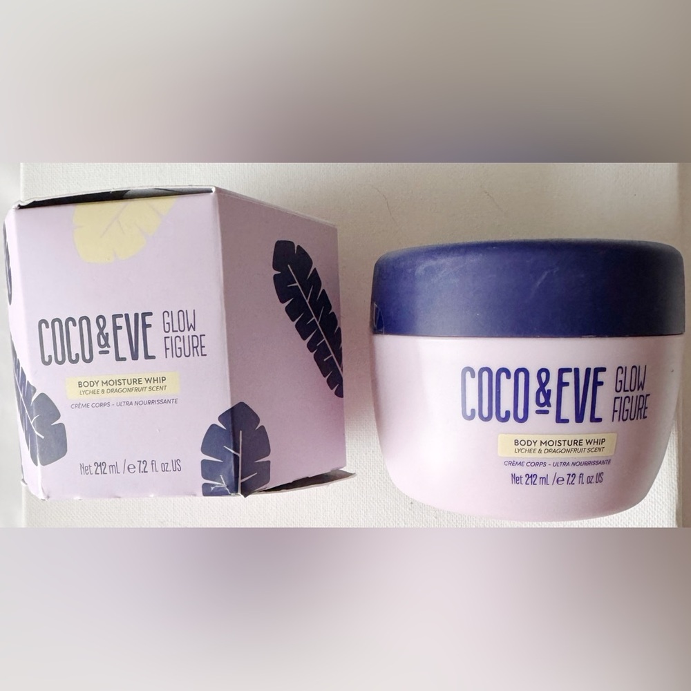 NEW Coco & Eve Body Glow Figure Moisture Whip 6.76 oz Full Size